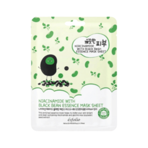 Esfolio Pure Skin Niacinamide Black Bean Mask Sheet