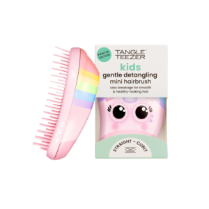 Tangle Teezer Original Mini Detangling Hairbrush Rainbow Unicorn Print