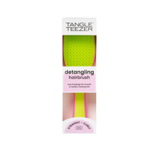 Tangle Teezer Straight - Curly Detangling Green - Pink