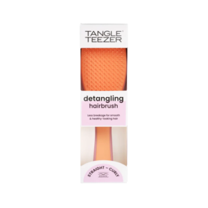 Tangle Teezer Straight - Curly Detangling Orange - Pink