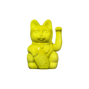 Lucky Cat Glossy Yellow