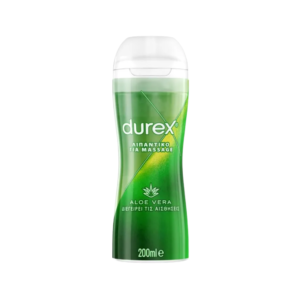 Durex Massage Lube 2 in 1 Aloe Vera, 200ml