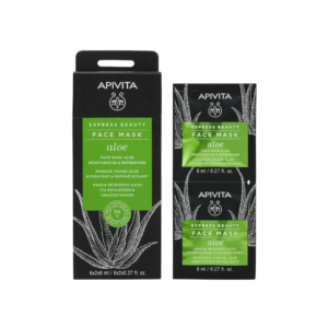 Apivita Express Beauty Face Mask Aloe 2x8ml