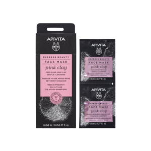 Apivita Express Beauty Face Mask Pink Clay 2x8ml