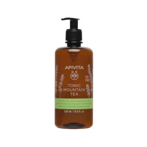 Apivita Shower Gel Tonic Mountain Tea, 500ml