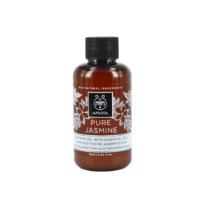 Apivita Mini Shower Gel Pure Jasmine, 75ml - Image 1