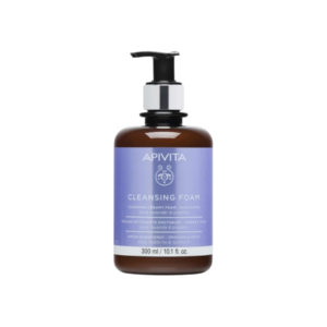 Apivita Cleansing Foam Face & Eyes Limited Edition, 300ml - Image 1