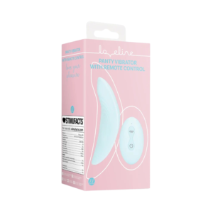 Loveline Shots Panty Vibrator with Remote Control Arctic Blue