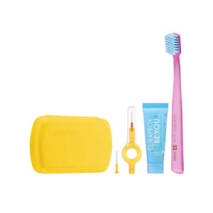 Curaprox Be You Travel Set Κίτρινο