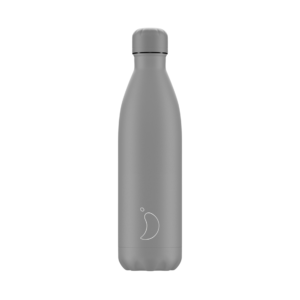Chilly's Μπουκάλι Θερμός All Matte Grey, 750ml