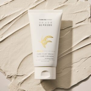 Thank you Farmer Rice Pure Clay Mask To Foam Cleanser, 150ml - Image 2