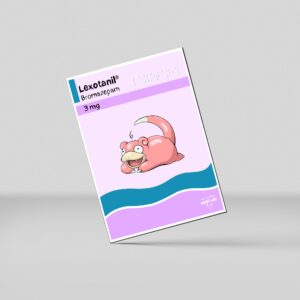 Ευχητήρια Κάρτα Pokemon 'Lexotanil'