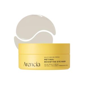 Arencia Retinol Boosting Eye Mask - Eye Patches Υδρογέλης με Ρετινάλη & 5 Πεπτίδια