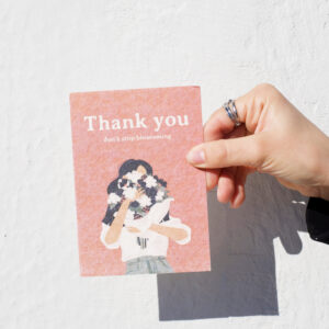 Plantable Postcard – Thank you