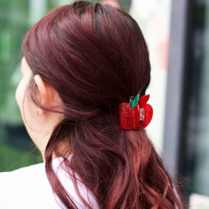 Red Apple Hairclip
