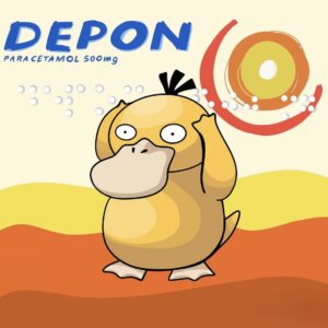 Αυτοκόλλητο Pokemon 'Depon'