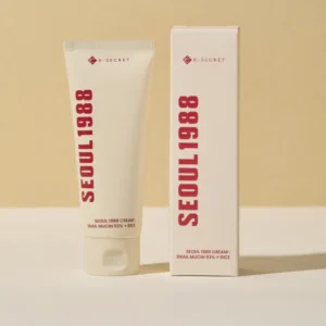 K- SECRET SEOUL 1988 Cream: Snail Mucin 93% + Rice, 100ml