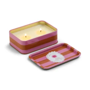 Paddywax Printed Tin Candle Orange Blossom, 184gr - Image 1