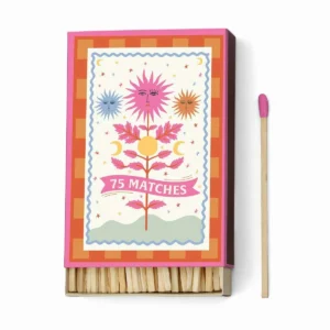 Paddywax Hot Pink 75 Safety Matches - Image 1