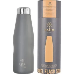 Estia Travel Flask Fjord Grey, 500ml - Image 1
