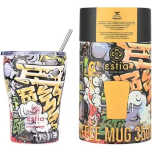 Estia Coffee Mug Graffiti Rhythm, 350ml - Image 2