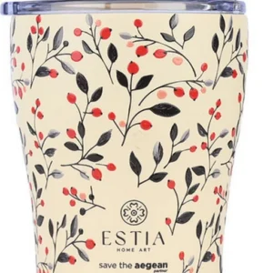 Estia Save The Aegean Coffee Mug Bloom Beige, 350ml - Image 1