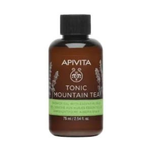 Apivita Tonic Mountain Tea Shower Gel, 75ml