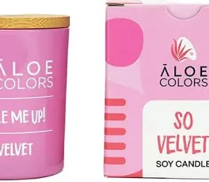 Aloe+ Colors So Velvet Scented Soy Candle, 150gr