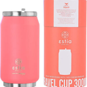Estia Travel Cup Coral Matte, 300ml - Image 1