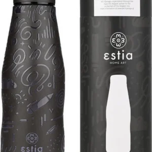 Estia Travel Flask Save The Aegean Noir Echo, 500ml - Image 1