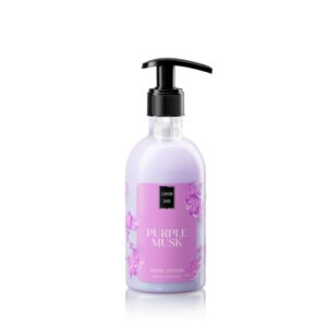 Lavish Care Shower Gel Body Lotion Purple Musk, 300ml - Image 1