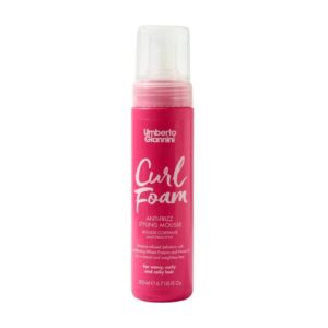 Umberto Giannini Curl Foam Anti-Frizz Styling Mousse, 200ml