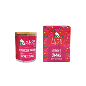 Aloe+ Colors Scented Soy Candle Berry Xmas, 150g