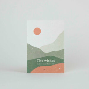 Plantable Postcard – The wishes that are planted come true