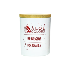 Aloe+ Colors Soy Candle Kourabies, 150gr - Image 1