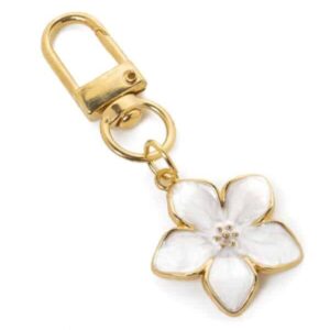 Flower Charm - White