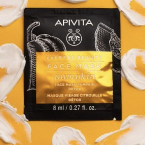 Apivita Face Mask Pumpkin, 2x8ml