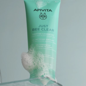 Apivita Just Bee Clear Cleansing Gel, 200ml - Image 1