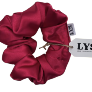 Love Your Scrunchie Σατέν Κόκκινο