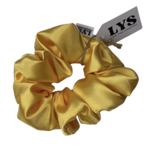 Love Your Scrunchie Σατέν Κίτρινο