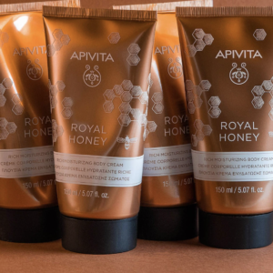 Apivita Royal Honey Rich Body Cream, 150ml - Image 2