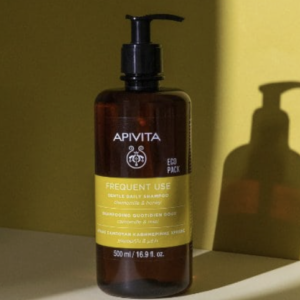 Apivita Shampoo Daily Use Eco Pack, 500ml - Image 1