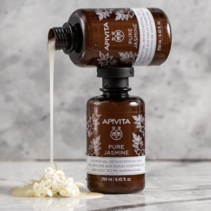 Apivita Pure Jasmine Shower Gel, 250ml - Image 1