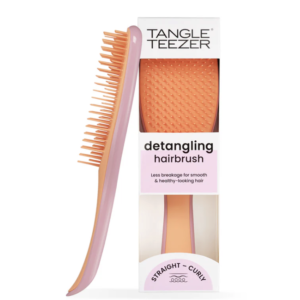 Tangle Teezer Straight - Curly Detangling Orange - Pink - Image 1