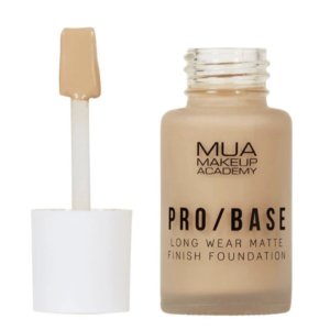 MUA Pro/Base Long Wear Matte Finish Foundation #144, 30ml - Image 1