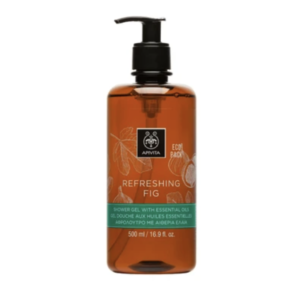 Apivita Refreshing Fig Shower Gel, 500ml - Image 1