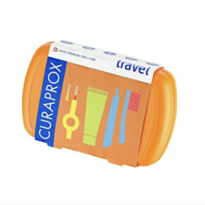 Curaprox Be You Travel Set Οδοντόβουρτσα Ultra Soft Πορτοκαλί