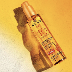 NUXE Sun Tanning Oil SPF10, 150ml - Image 1