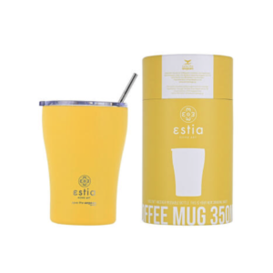 Estia Coffee Mug Pineapple Yellow Matte, 350ml - Image 1