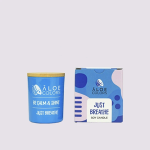 Aloe+ Colors Scented Soy Candle Just Breathe, 150gr